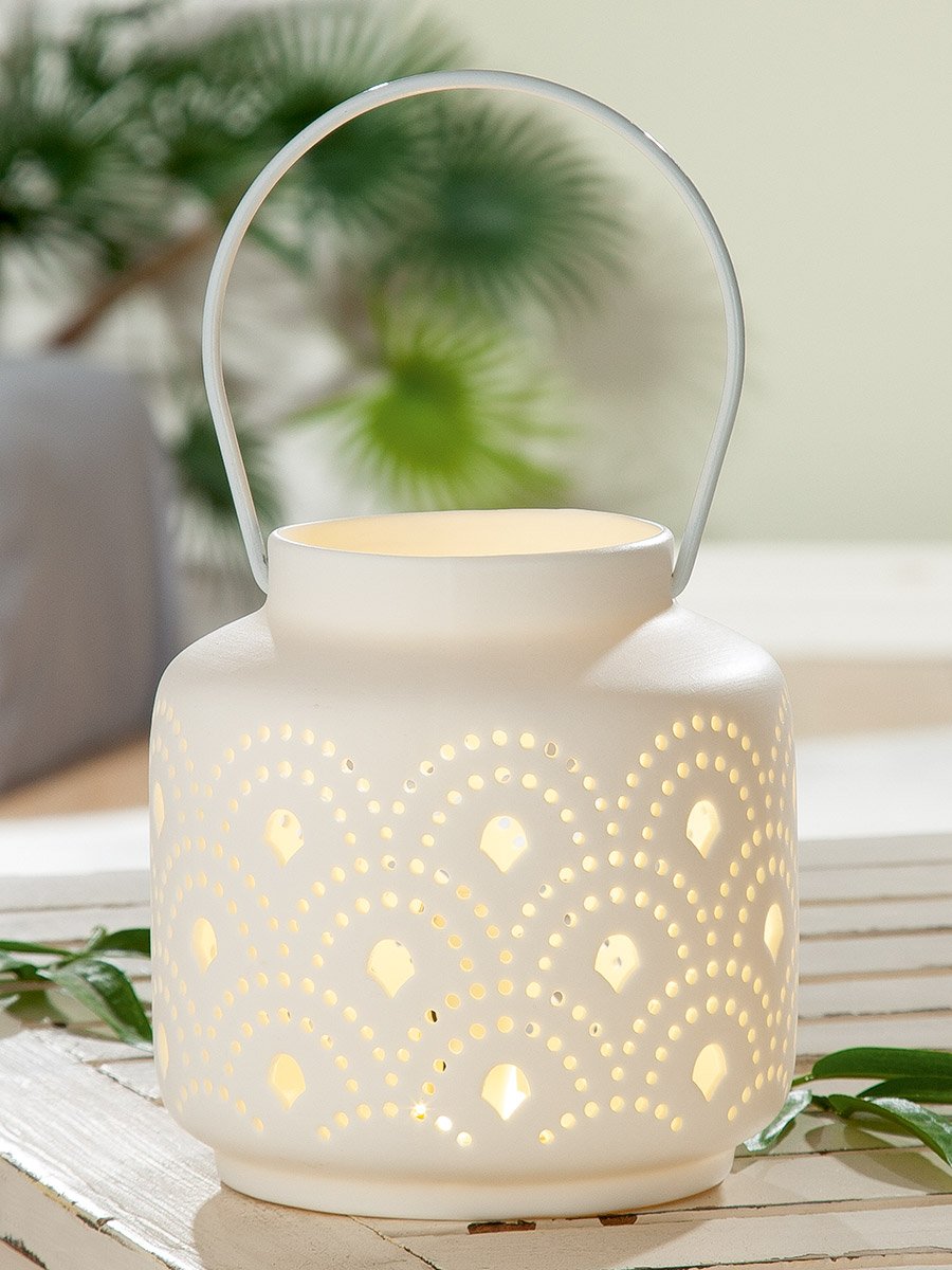 Porseleinen LED-lantaarn